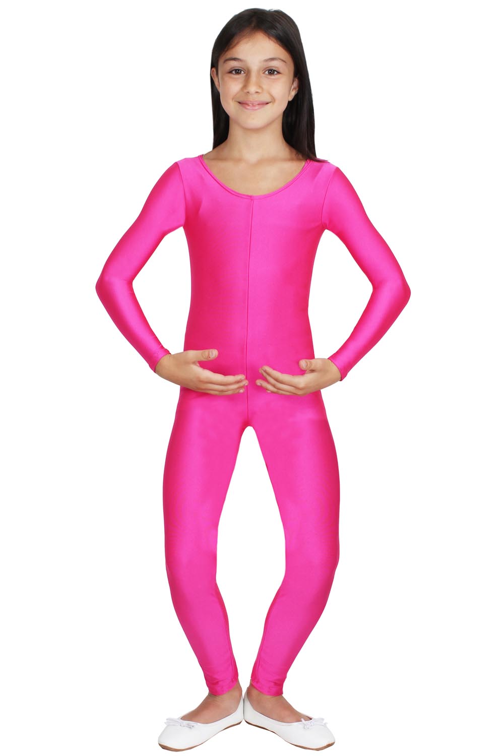 TUTA DANZA ACCADEMICA LYCRA FUCSIA BAMBINA